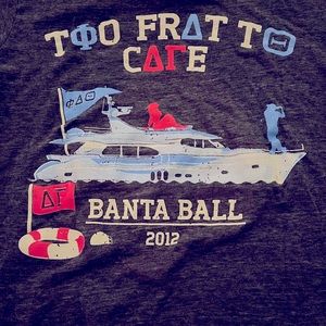 University of Florida Delta Gamma/Phi Delta Theta Greek party tshirt